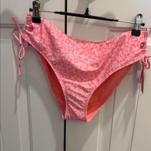 Ninety-Nine Pink Floral Bikini Bottom